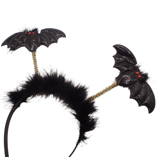 Spooky Halloween Costume Horns & Boppers Womens Halloween Headband - Picture 7 of 47