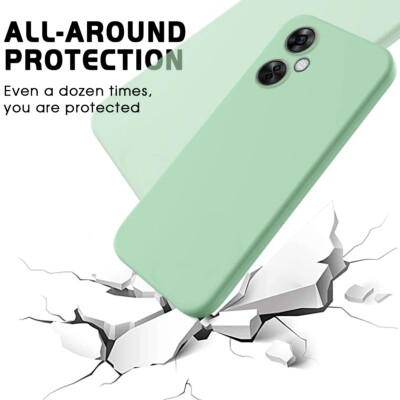 fits Oneplus Nord CE 3 Lite, Silicone Case w/ Lanyard, Modern & Protective Style