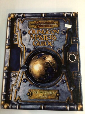 Dungeons and Dragons Dungeons Masters Guide Core Rulebook 2 V.3.5