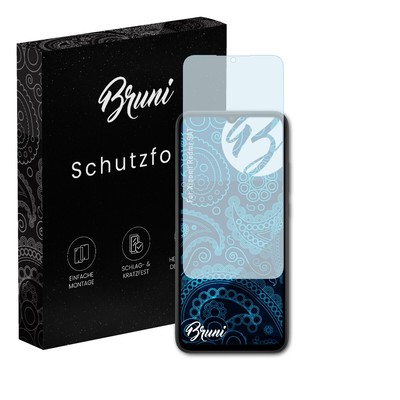 Bruni 2x Folie für Xiaomi Redmi 9AT Schutzfolie Displayschutzfolie