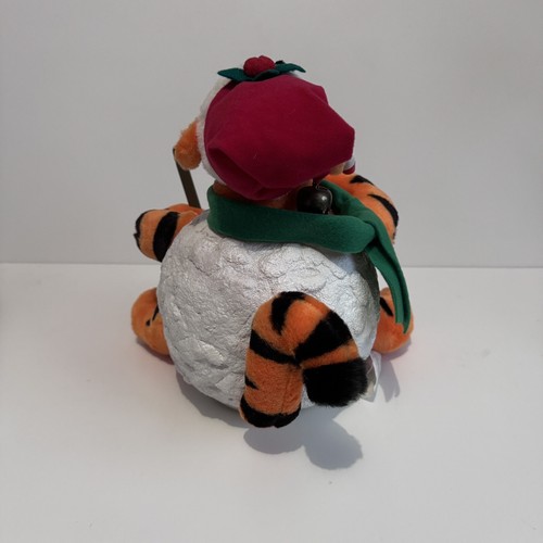 Disney Tigger von Winnie the Puuh animierter singender Schneeball Schneemann Juwel *LESEN - Bild 2 von 7