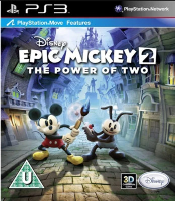 Disney Epic Mickey 2 The Power of Two  PS3 RE SEALED PAL Playstation 3 Mouse