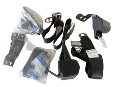 999721 SEAT BELT LH/RH third seat complete black assembly in original GM box