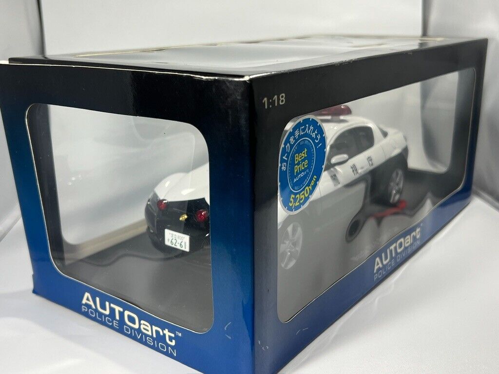 1/18 AUTOart Mazda RX-8 Japanese Police Car NIB RARE US 1/18 AUTOart Mazda RX-8 Japanese Police Car NIB RARE US