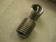 1-1/8-7 Helicoil Free Running Screw Thread Insert 2pc Lot 1.688" long          