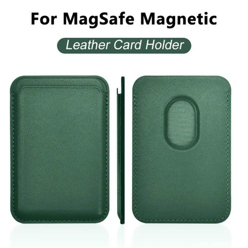 Portefeuille Porte Carte Magnétique en Cuir pour Téléphones avec Etui MagSafe ou MagSafe - Photo 22 sur 24