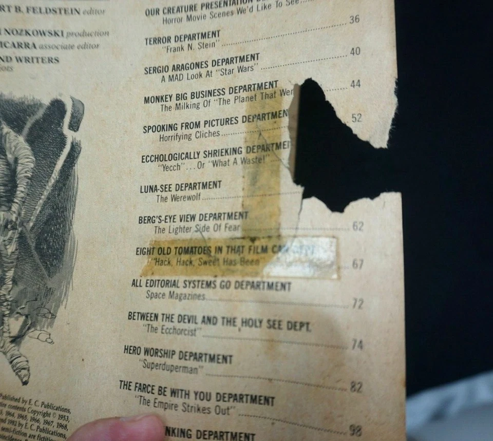 Mad Magazine : Mad Super Special Summer 1983 - Alfred E Neuman - Vintage - RARE - Image 3 of 4