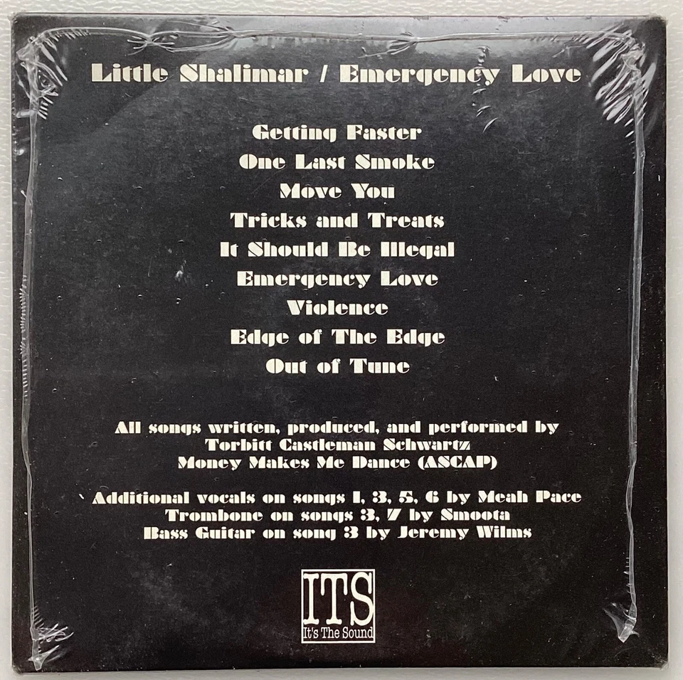 SEALED Little Shalimar - Emergency Love (CD, 2011?) Run The Jewels Killer Mike - Image 2 of 2