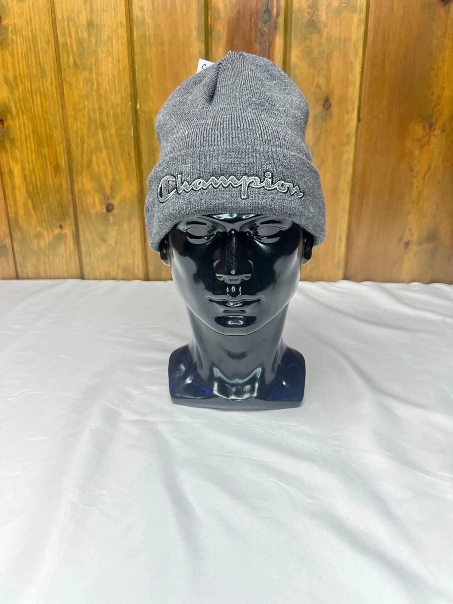 champion beanie grey