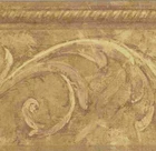 ARCHITECTURAL LEAF WALLPAPER BORDER - 5812556