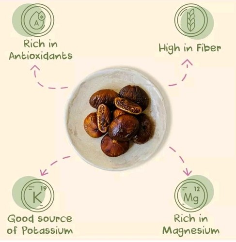 Organic Sun Dried Smyrna Figs Dried Fruit Unsulfured 2 Bags 5lbs Total - Picture 7 of 8