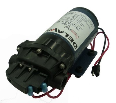 Delavan Extreme Duty 7812ED-201-SB Diaphragm Pump 12 V, 60 PSI, 2.0 GPM