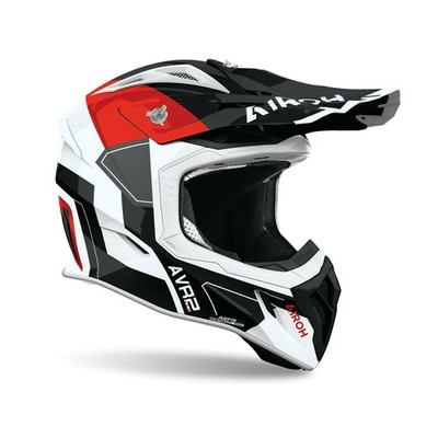 AIROH AVIATOR ACE 2 SHIELD Cross Helmet Glossy Red