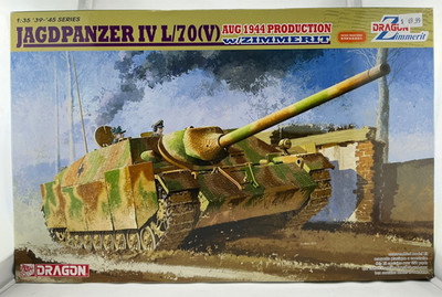 DRAGON 6589 JAGDEPANZER IW L/70(V) AUG 1944 PROD. w/ZIMMERIT w/MAGIC TRACK
