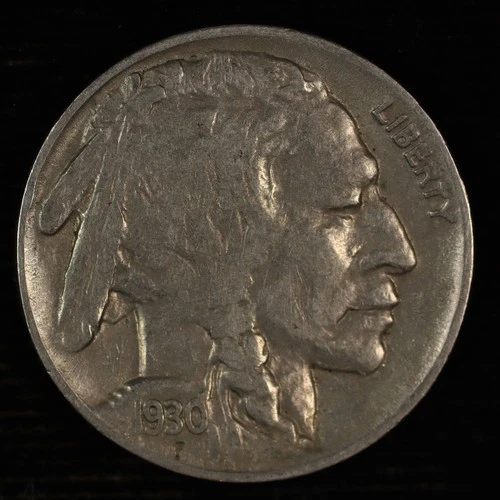 Buffalo Nickel. 1930 P. Fine. Lot # 9037-89-31