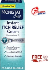 Instant Itch Relief Cream for Women, Maximum Strength Feminine Itch Care, 1 oz