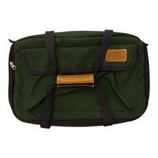 Pyrex Portables Casserole Carrier- 16x10x3. Insulated Bag W/ Hot Pad. Green