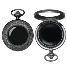 DerMacht Natural Black Obsidian Scrying Mirror for Divination