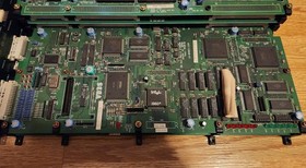 Sega Rally Sega Model 2 2A CPU Video ROM I/O Arcade PCB Board Lot - WORKING