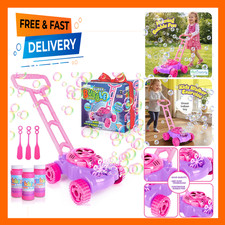 Bubble Lawn Mower for Toddlers 1-3 with Bubble Machine, Outdoor Toys for Kids