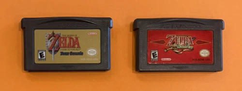 Legend of Zelda: The Minish Cap + Four Swords (Gameboy Advanced) Games 