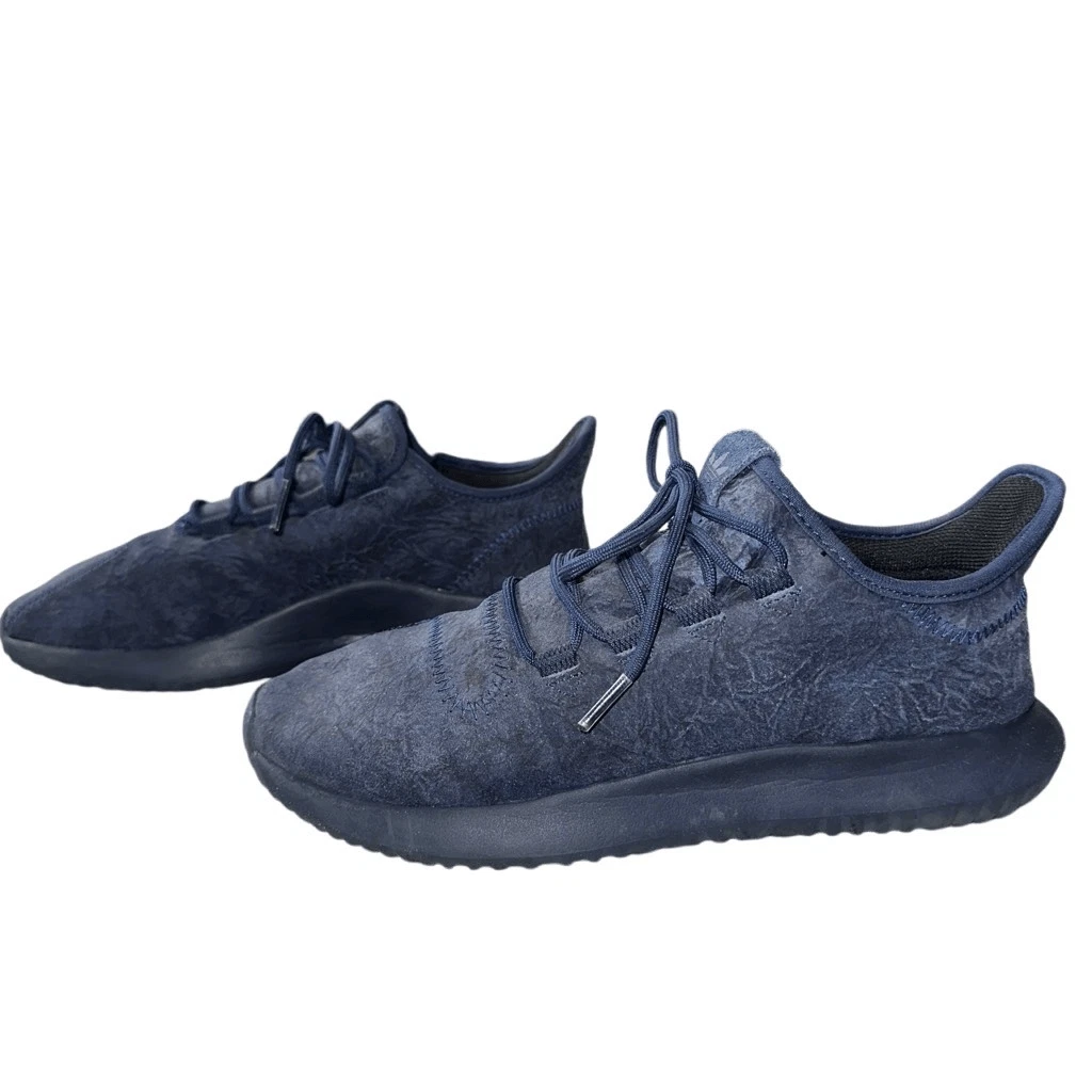 Adidas Men’s Tubular Shadow Dark Blue Sneakers | Size 7