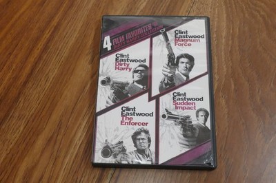 4 Film Favorites: Dirty Harry Collection DVD Set (Warner Bros, 2009) 4 Discs