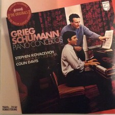 Piano Concertos, Robert Schumann, Edvard Grieg, Sir Colin Davis, BBC Symphony Or