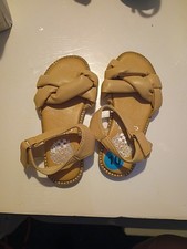 Vince Camuto Girls Tan Sandals Size 10 New