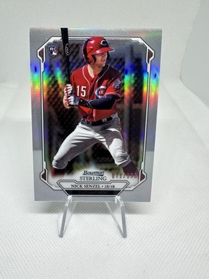 2019 Bowman Sterling Rookie Nick Senzel #BSR-94 Refractor /199 (RC)