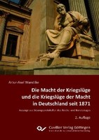 Die Macht Der KriegslüGe Und Die KriegslüGe Der Macht In Deutschland Seit 1