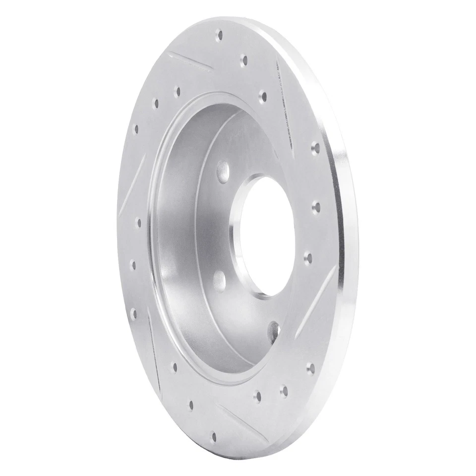 For Cadillac Eldorado 86-91 Brake Rotor DFC Premium Drilled & Slotted Rear — 第 4/4 张图片