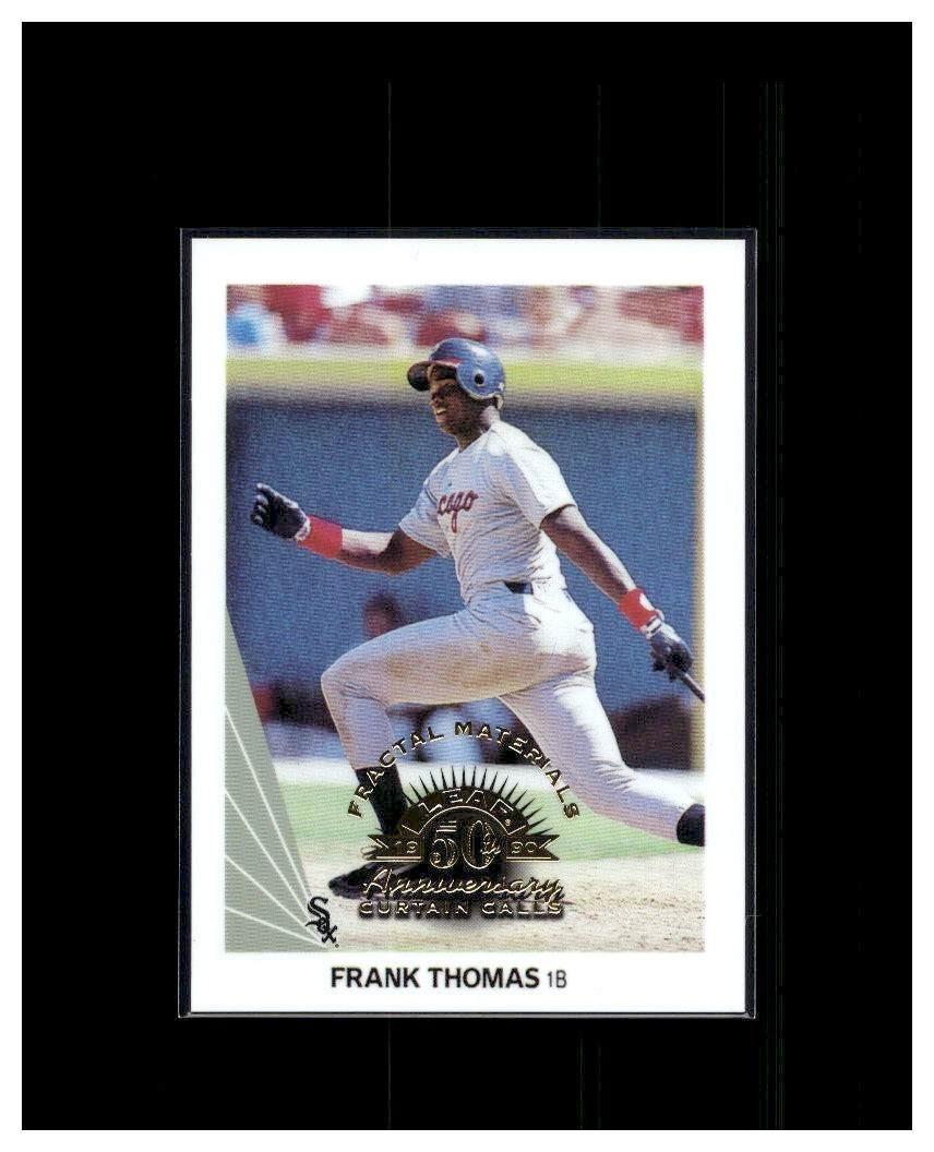 1998 Leaf Fractal Foundation Frank Thomas #157 Fractal Materials /3250