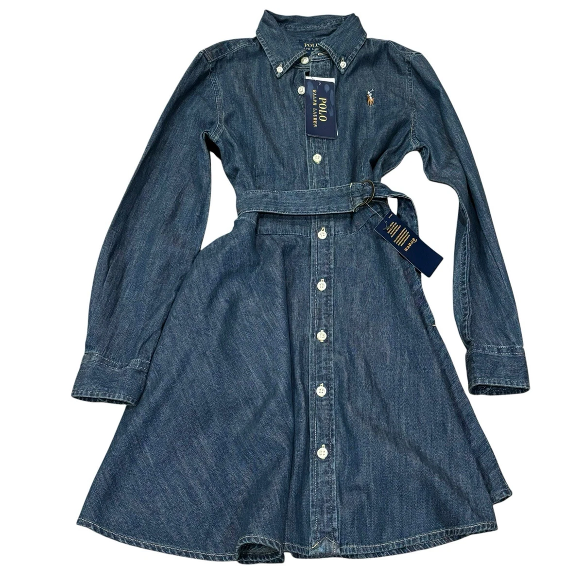 Polo Ralph Lauren Denim Dresses for Girls for sale | eBay Polo Ralph Lauren Denim Dresses for Girls for sale | eBay