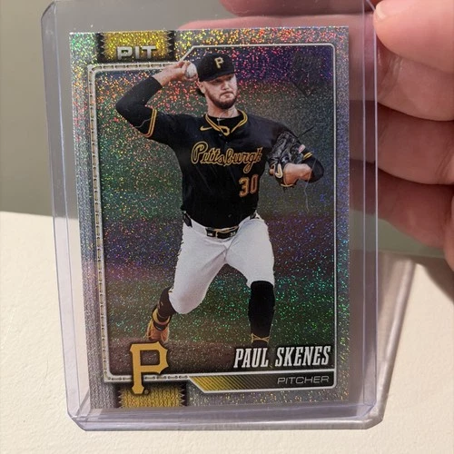 2026 Topps Series 1 Paul Skenes Sand Glitter #100 Pirates