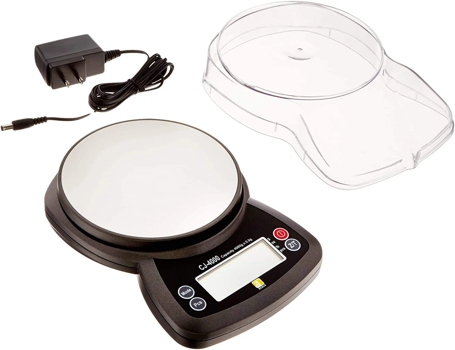 Jennings JScale CJ4000 Digital Kitchen Scale 4000g Capacity Backlit Display