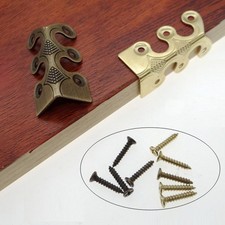 Protection d'angle meuble rehausse ancien en cuivre protecteur d'angle