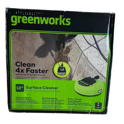 #ad Greenworks Pro Universal 12quot; Rotating Surface Cleaner – Customer Return $26.00