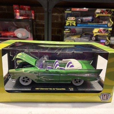 M2 Machines Bel Air Convertible 1957 Chevrolet 1:24 Diecast NIB