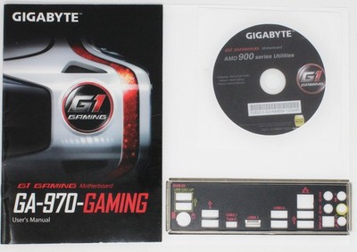 GIGABYTE GA-970-Gaming - SET Handbuch ATX IO Shield Blende Treiber CD (#28341)