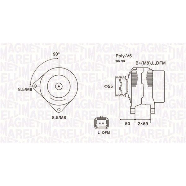 Magneti Marelli 063731823010 Generator-image