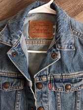 Vintage Levi's Denim Jean Jacket Kids Size 6