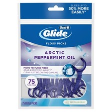 Oral-B Glide 3D White Floss Picks Radiant Mint 75 Count 75 Pack of 1 