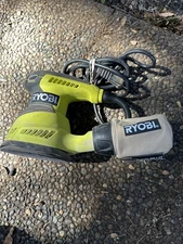 RYOBI RS290G 2.6 Amp Corded 5 in. Random Orbital Sander Used.