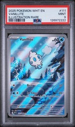 Vanillite 111/086 White Flare Illustration Rare