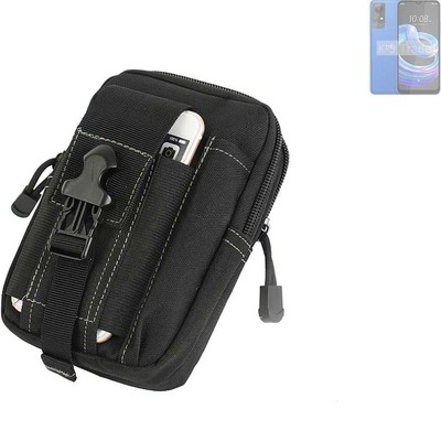 Holster für HTC Wildfire E3 Lite Zusatzfächer Gürtel-Tasche Schutzhülle Tasc