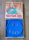 Vintage Battling Tops Board Game Ideal 1968- 4 Tops 4 Pullers