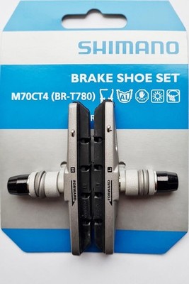 Shimano XT M70CT4 Bremsschuhe silber   kompatibel mit BR T610 / BR T670