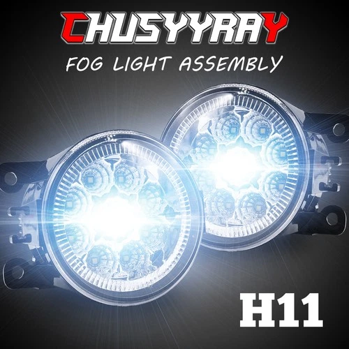 Pair Front Bumper Fog Light Lamps For Ford Mondeo MK4 06/2007-03/2011 Left+Right - Picture 1 of 13