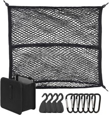 Truck Bed Cargo Net 4'x4' Expandable to 8'x8' | Heavy Duty Elastic Cargo Net for